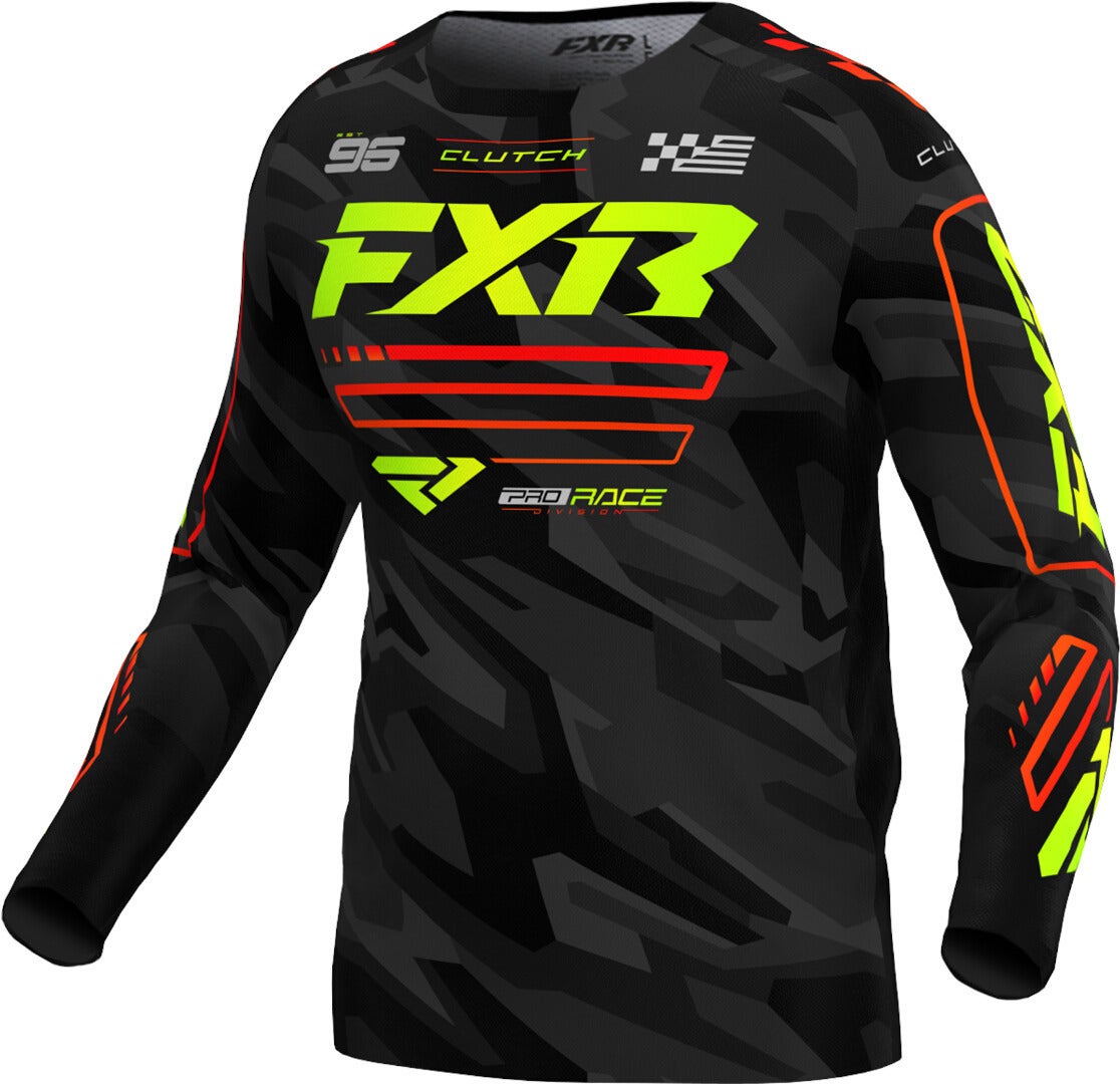 FXR Clutch 2025 Motocross Jersey 253328-2365-16