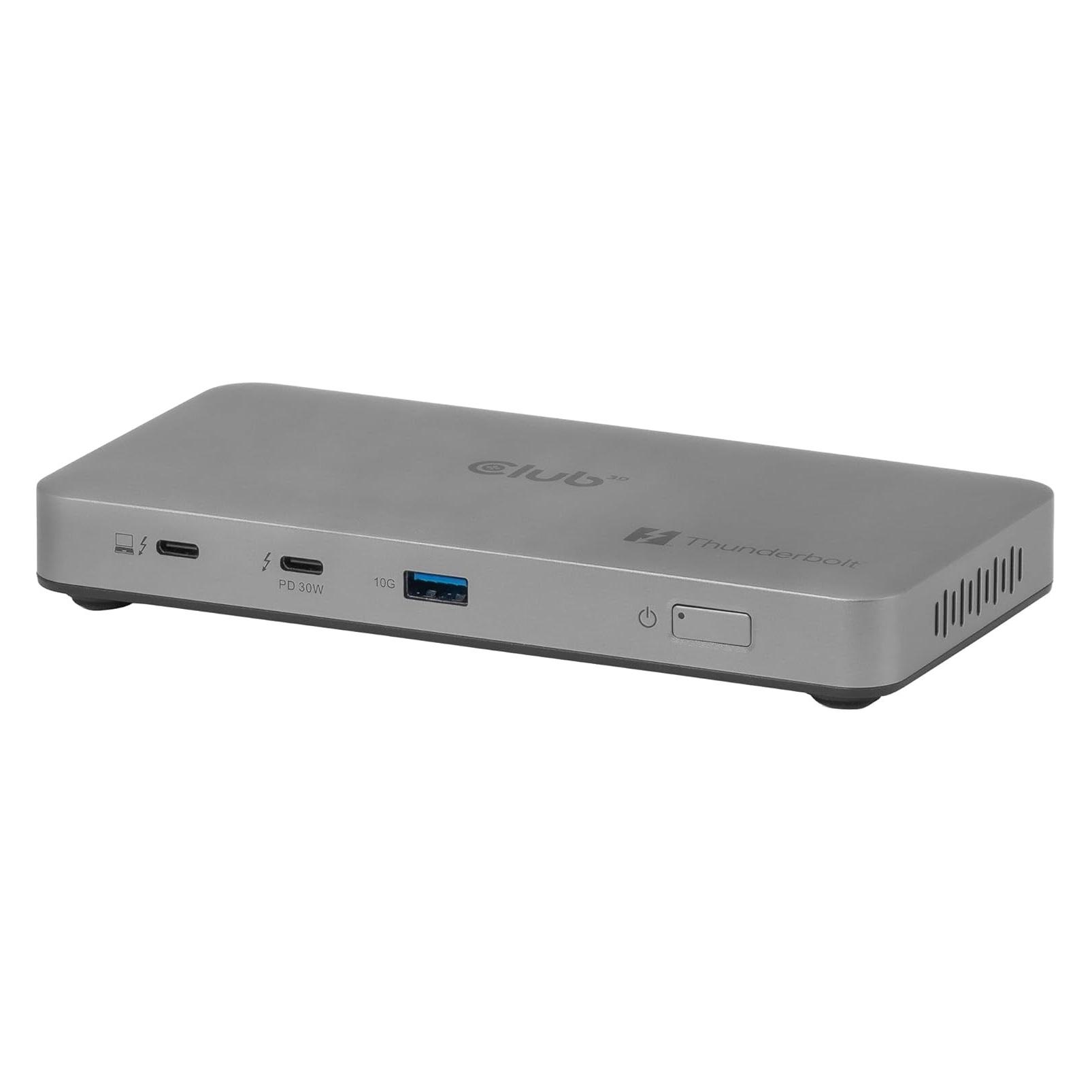 Club 3D Club3D Thunderbolt5 5-in-1 HUB > 3xThunderbolt/1xUSB Bu/BU (5 Ports) (CSV-2563)