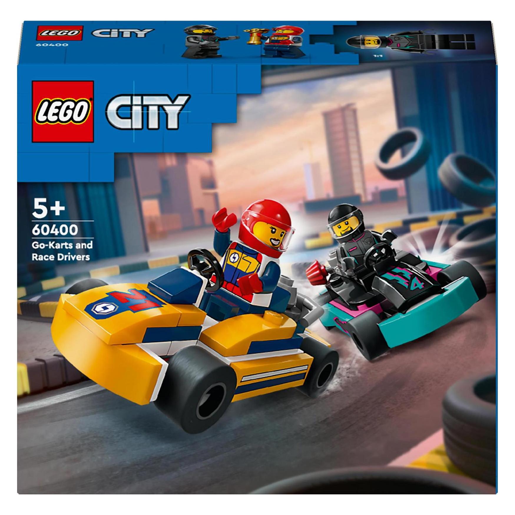 LEGO Go-Karts mit Rennfahrern (60400, LEGO City) (60400)