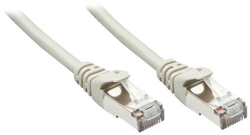 LINDY 48392 RJ45 Patchkabel CAT 5e F/UTP 2.00m Grau