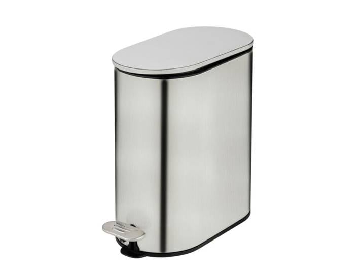 Treteimer Collungo, Easy-Close Absenkautomatik, 5 Liter silber