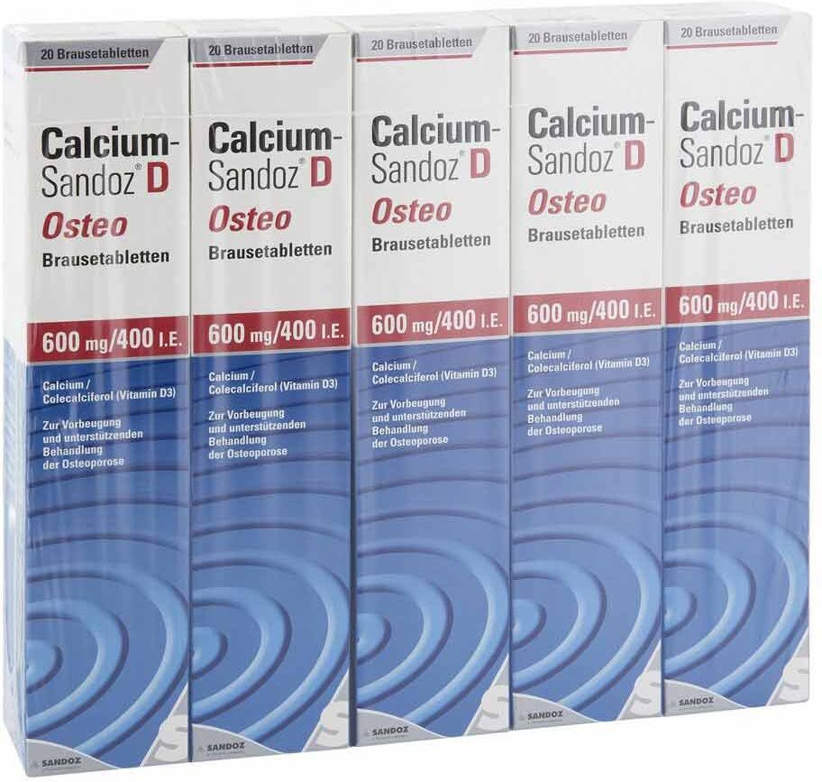 Calcium Sandoz Calcium-Sandoz® D Osteo Brausetabletten
