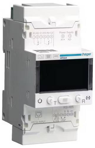 Hager HR554 HR554 Fehlerstromschutz-Relais 30mA -3A Typ B 4-Kanal Z-Element 1St.