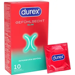 DUREX Gefühlsecht Slim Kondome 10 St