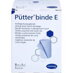 Pütter Binde E 8 cmx5 M 1 ST