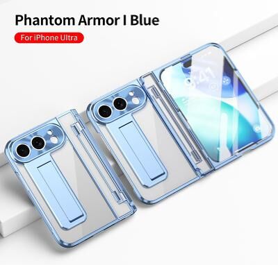 LightInthebox Phone Case For iPhone Ultra Flip Cover with Stand Holder Shockproof ABSPC