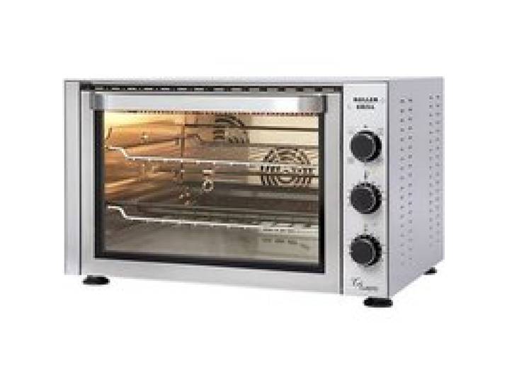 Four électrique - ROLLER GRILL - Turbo Quartz 38L - Chaleur tournante - Four à snacker - Inox brossé