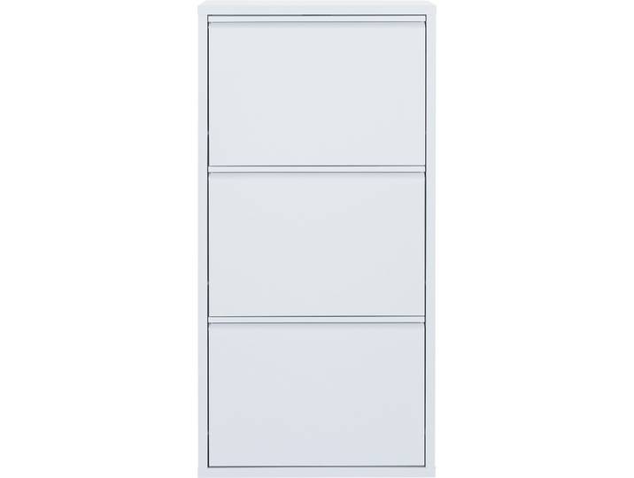 Schuhschrank Vinci sandgrau Metall B 51 H 103 cm