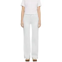 MAC Dream Wide Leg Jeans in Weiß-D38 / L32