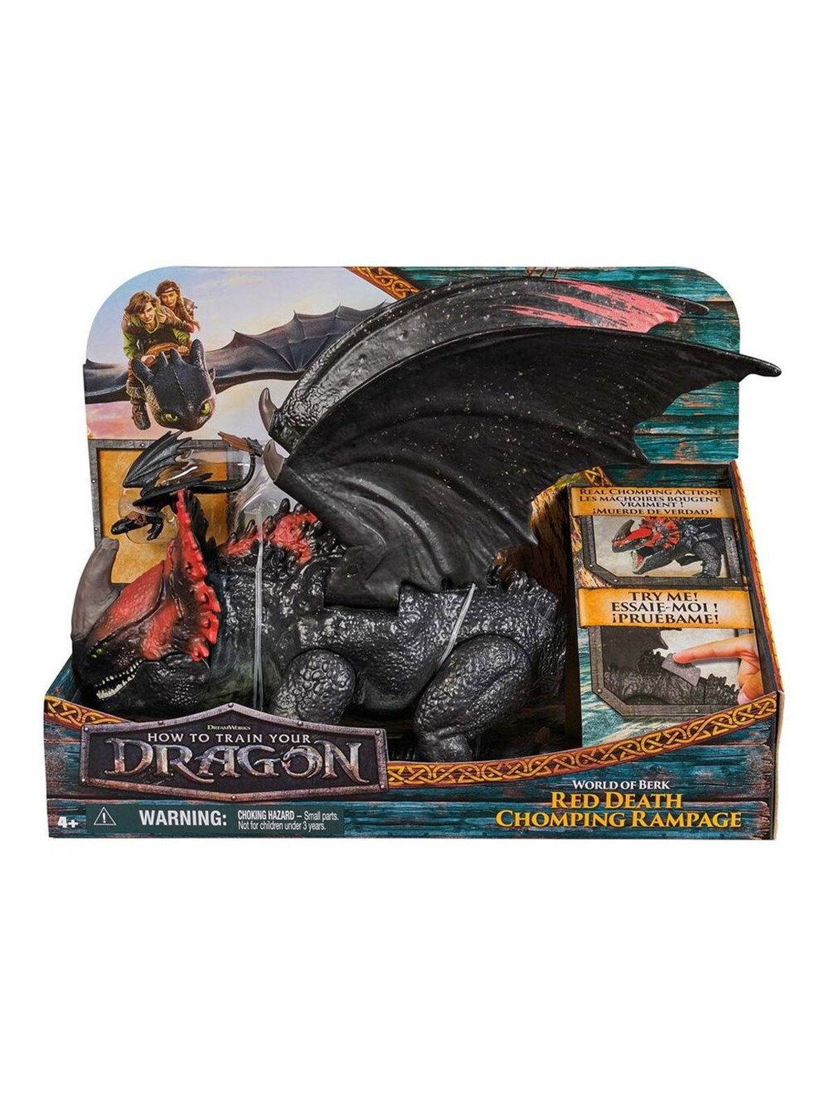 Disney Movie Red Death Chomping Rampage