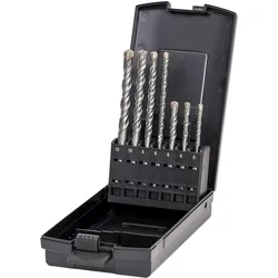 Stier, Bohrereinsatz, Hammerbohrer-Set Premium (10, 12, 5, 6, 8)