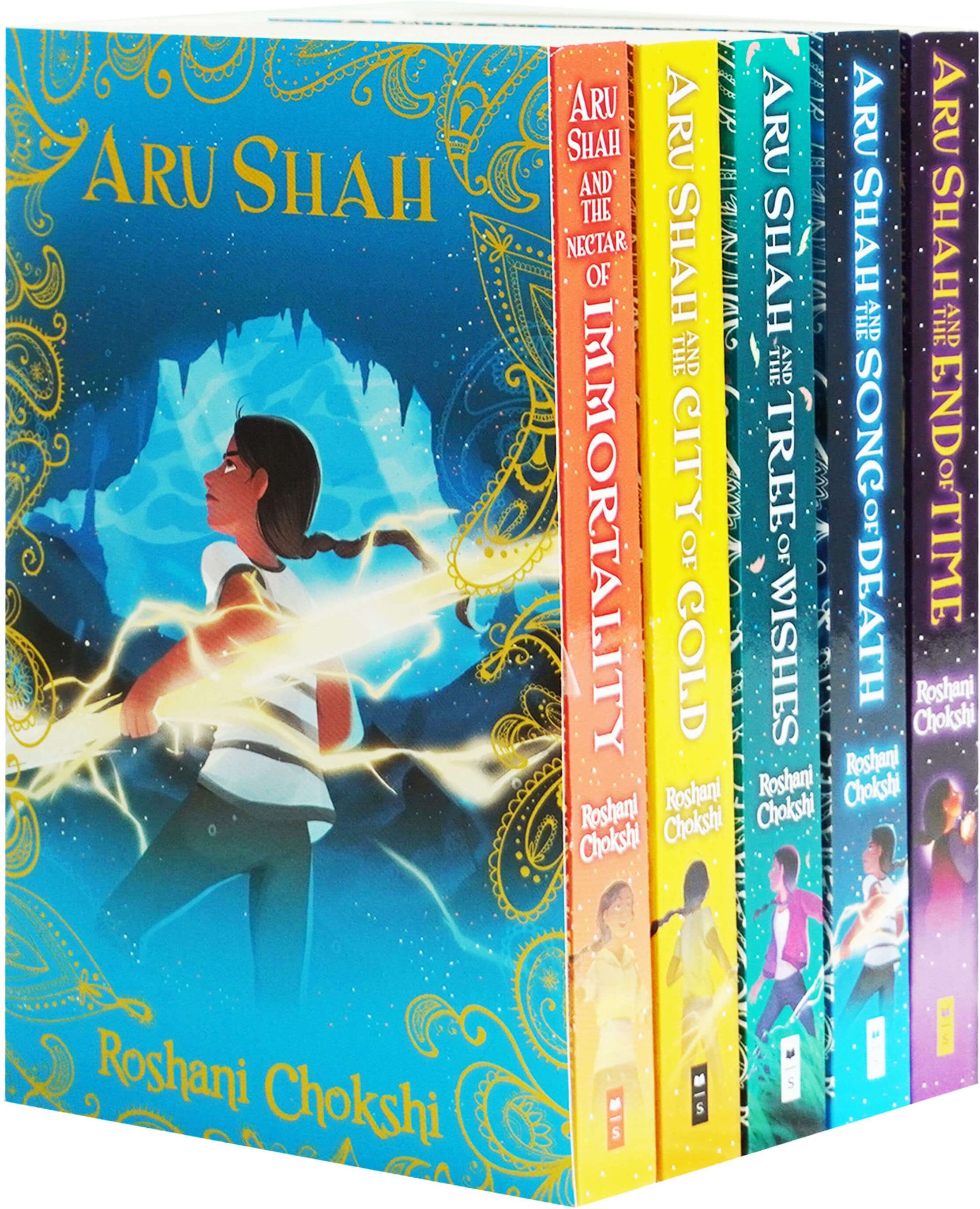 Pandava Series Collection by Roshani Chokshi 5 Books Set - Ages 8-12 - Paperback Scholastic