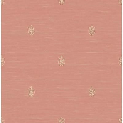 Seabrook Designs Willow Fleur De Lis Unpasted Wallpaper