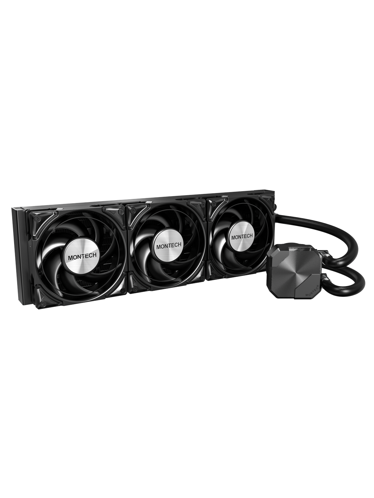 Montech HyperFlow360 Silent Black - CPU-Wasserkühlung - Max 25 dBA