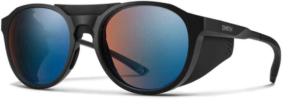 Smith  - Venture Matte Black Chromapop Glacier Photochromique Copper Blue Mirror - Lunettes de soleil