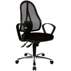 OTTO Office Bürostuhl »Standard« mit Armlehnen schwarz