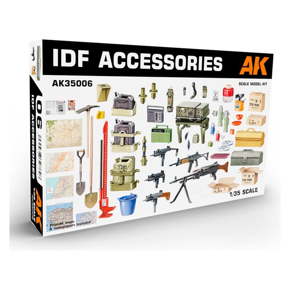 AK Interactive IDF Accessories.1/35 (AK35006)