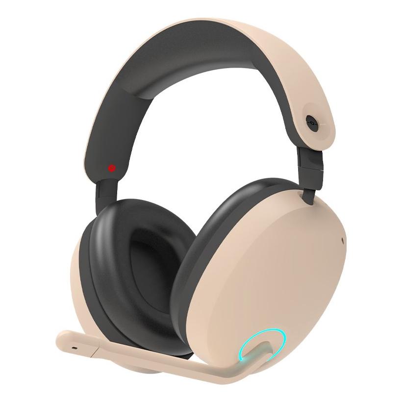 Zalman headset ZM-HPS800W, Herní, Bluetooth, Bezdrátový USB, 7.1, béžová (Kabellos) (ZM-HPS800W)