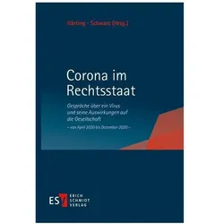 Corona im Rechtsstaat, Fachbücher von Schwarz Kyrill-Alexander, Härting Niko