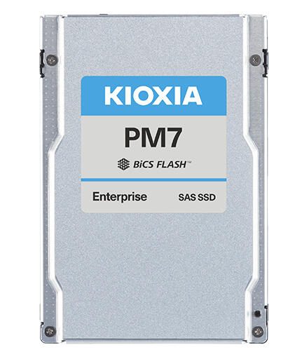 Kioxia PM7-R Enterprise SAS SSD - 15,4 TB KPM7VRUG15T3