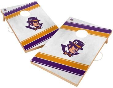 Skip's Garage University of Evansville Purple Aces Regulation 2x4 Cornhole Set
