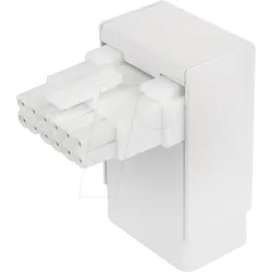 KOLINK 05891 - Kolink Core Pro 12V-2x6 90 Grad Adapter - Typ 2, weiß