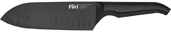Furi Knives Furi Pro Jet Black East West 17cm Santoku Knife