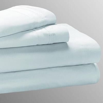 Home City, Inc. Superior Sheet Set, Queen, Blue