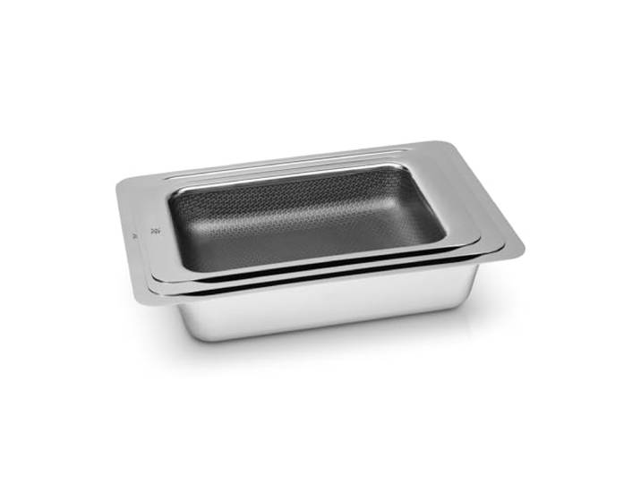 WMF Profi Resist Brat- und Auflaufform Set 3-teilig, Ofenform beschichtet, Mehrschichtmaterial beschichtet, Wabenstruktur