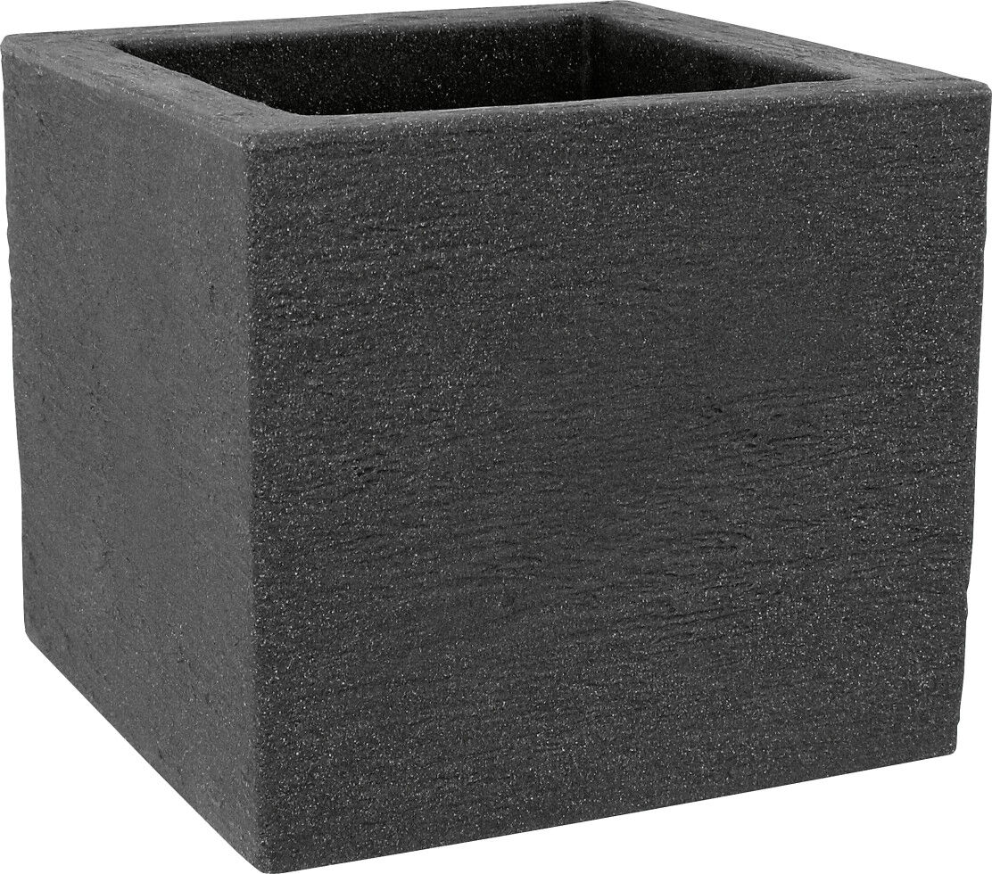 Geli Pflanztopf Kubus 30 x 30 x 26 cm anthrazit
