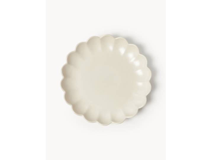 Assiettes à dessert en forme de fleur Sabina, 4 pièces