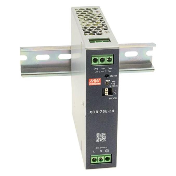 Exsys DIN-Rail Netzteil 12VDC/75W (DC-Stecker) (EX-6940-12)