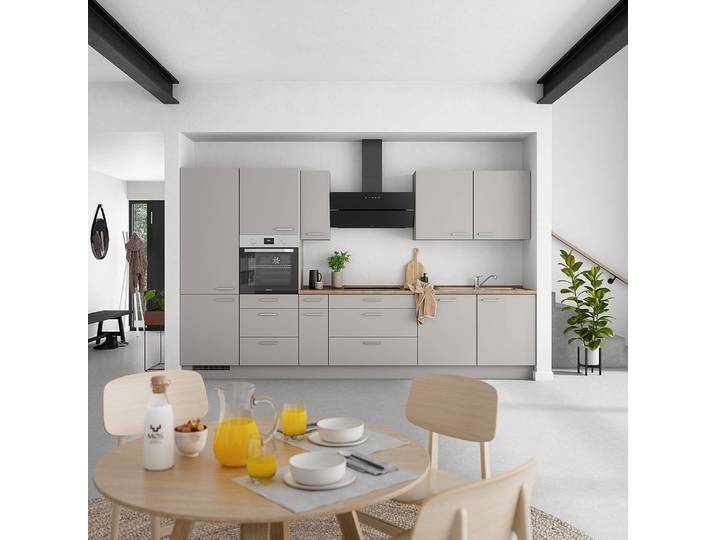Türfront Touch für Geschirrspüler 60cm Grau/Steingrau