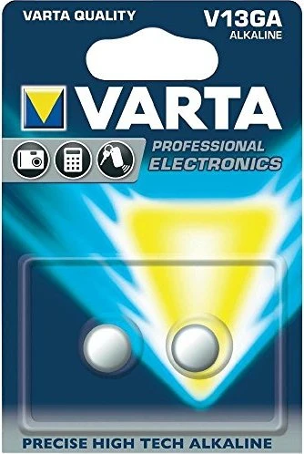 Varta Professional V13GA Alkaline Knopfzellen Batterie 1.5 V 2er Pack