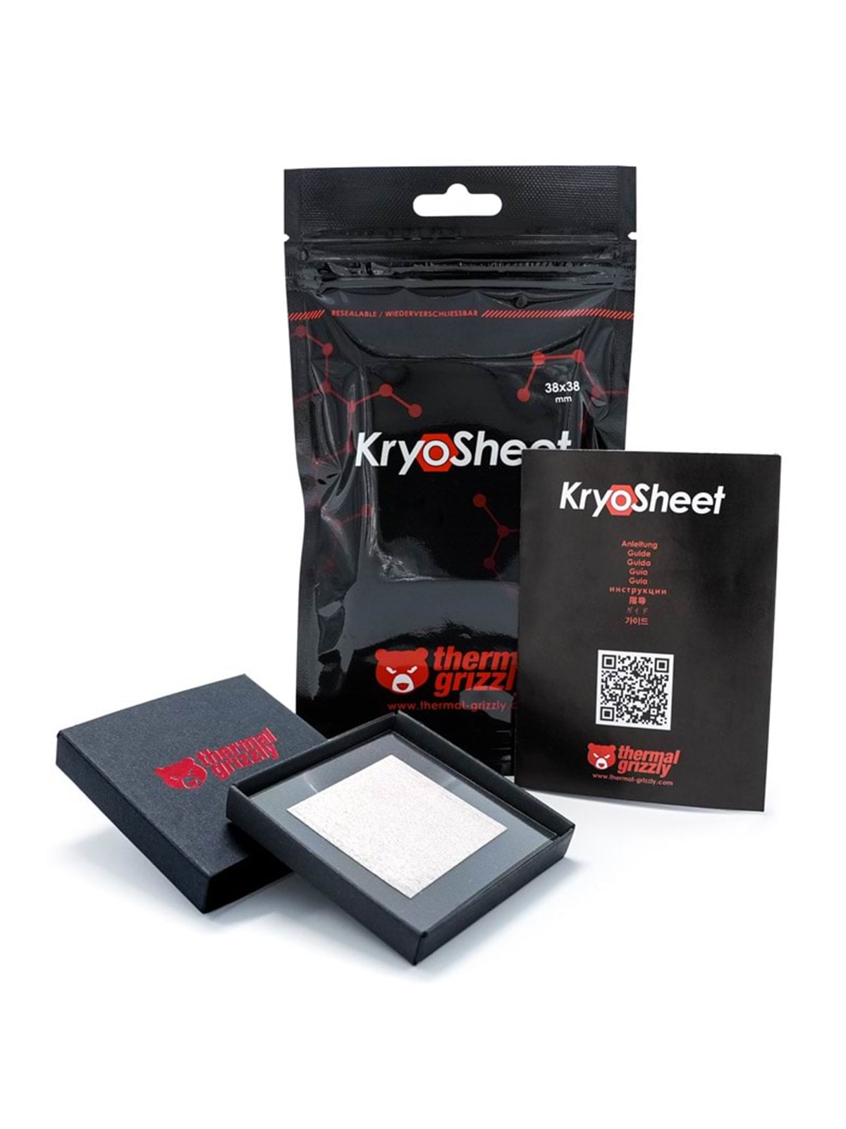 Thermal Grizzly KryoSheet thermal pad - 38 x 38 mm - Thermoplatte