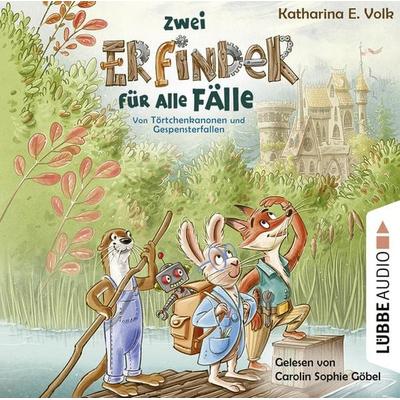 Zwei Erfinder für alle Fälle - Von Törtchenkanonen und Gespensterfallen - Katharina E. Volk, Audio, 9783754005705