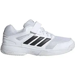 ADIDAS Kinder Handballschuhe Speedcourt Indoor Kids e, Größe 33 in Weiß Weiß