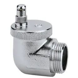 Design-Entlüfter DN 15 Seitenanschluss 1/2" verchromt