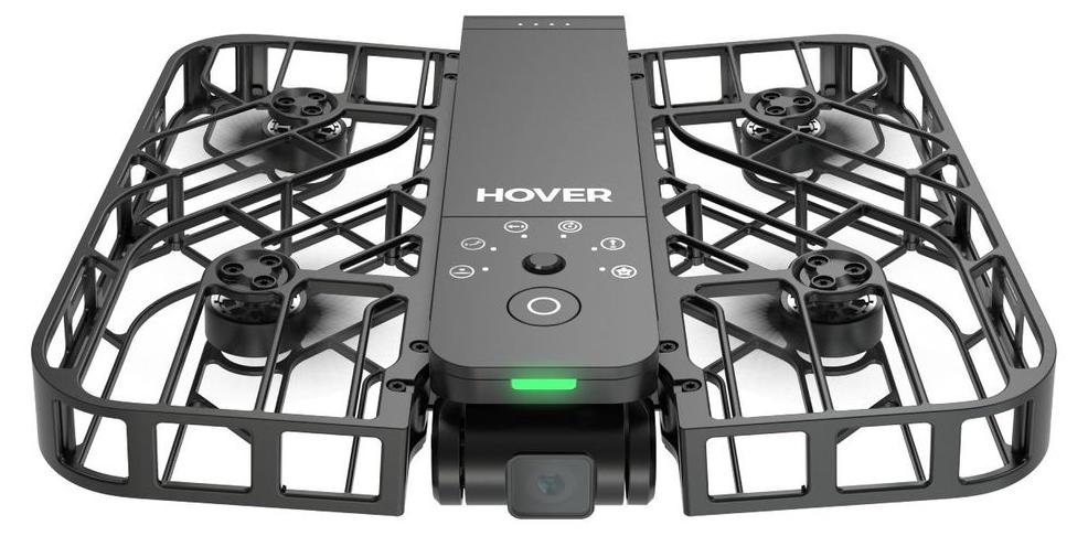 HOVERAir X1 Combo, 4 Rotoren, 2704 x 1520 Pixel, 7 m/s, 1050 mAh, Schwarz