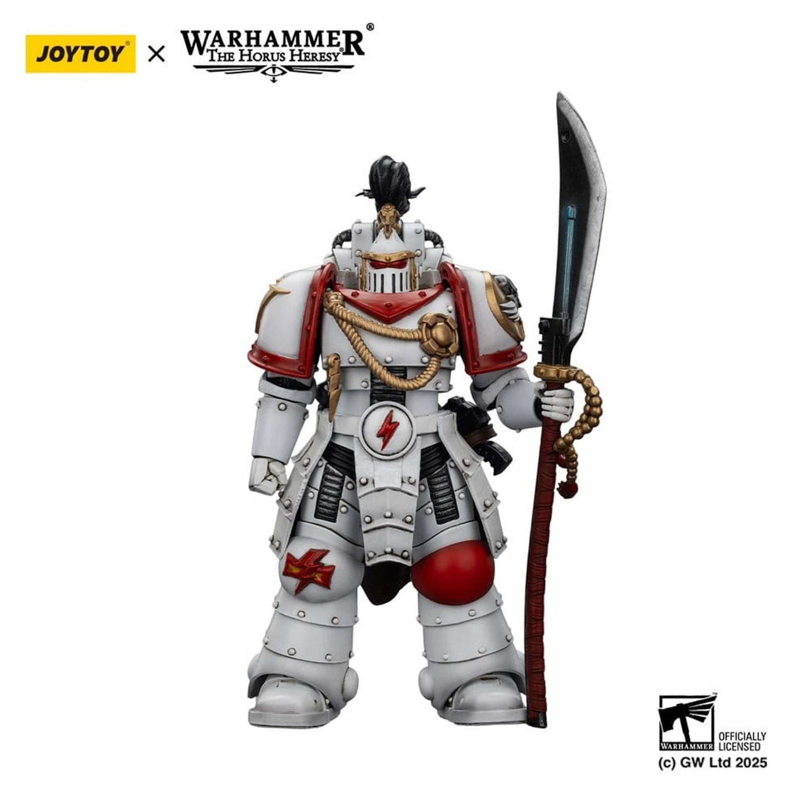 Joy Toy Warhammer The Horus Heresy White Scars Legioen Praetor actiefiguur, 12 cm
