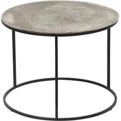 Beistelltisch PADMA (DT 60x46 cm) - silber - DT 60x46 cm
