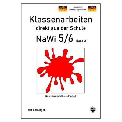 NaWi 5/6, Band 2, Klassenarbeiten direkt aus der Schule mit Lösungen, Taschenbuch von Claus Arndt, Durchblicker Verlag, 978-3-948948-19-1
