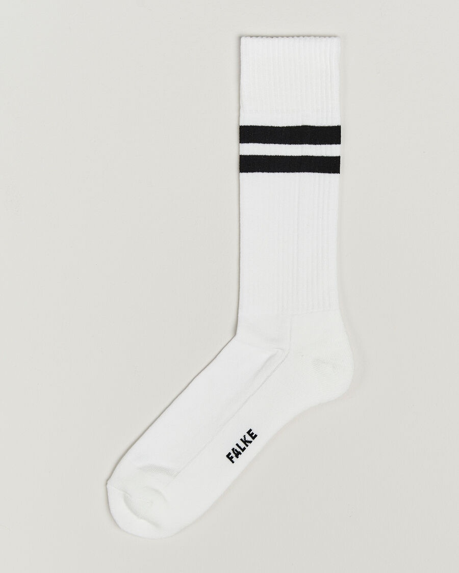 Falke Dynamic Tennis Sock White/Black men 46-48 Hvid
