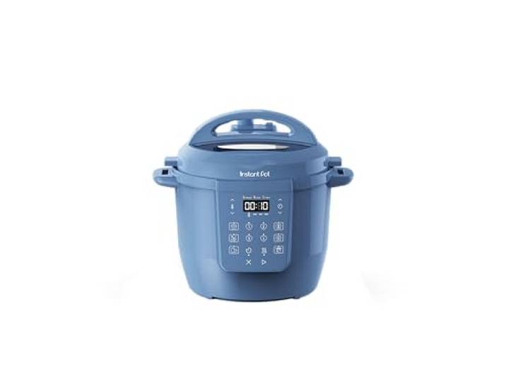 Instant Pot Multicuiseur\, 5\,7 L\, cuiseur intelligent 7 en 1 - autocuiseur\, mijoteuse\, cuiseur à riz\, sauteuse\, yaourtière\, cuiseur vapeur et réchauffeur d'aliments\, Bleu Rêverie