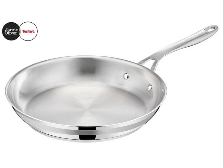 JAMIE OLIVER TEFAL Bratpfanne COOK SMART Ø24cm polypropylen silber
