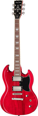 Harley Benton DC-Custom II Cherry Cherry High Gloss