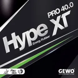 Gewo Belag Hype XT Pro 40.0 schwarz 1,9 - schwarz 1,9