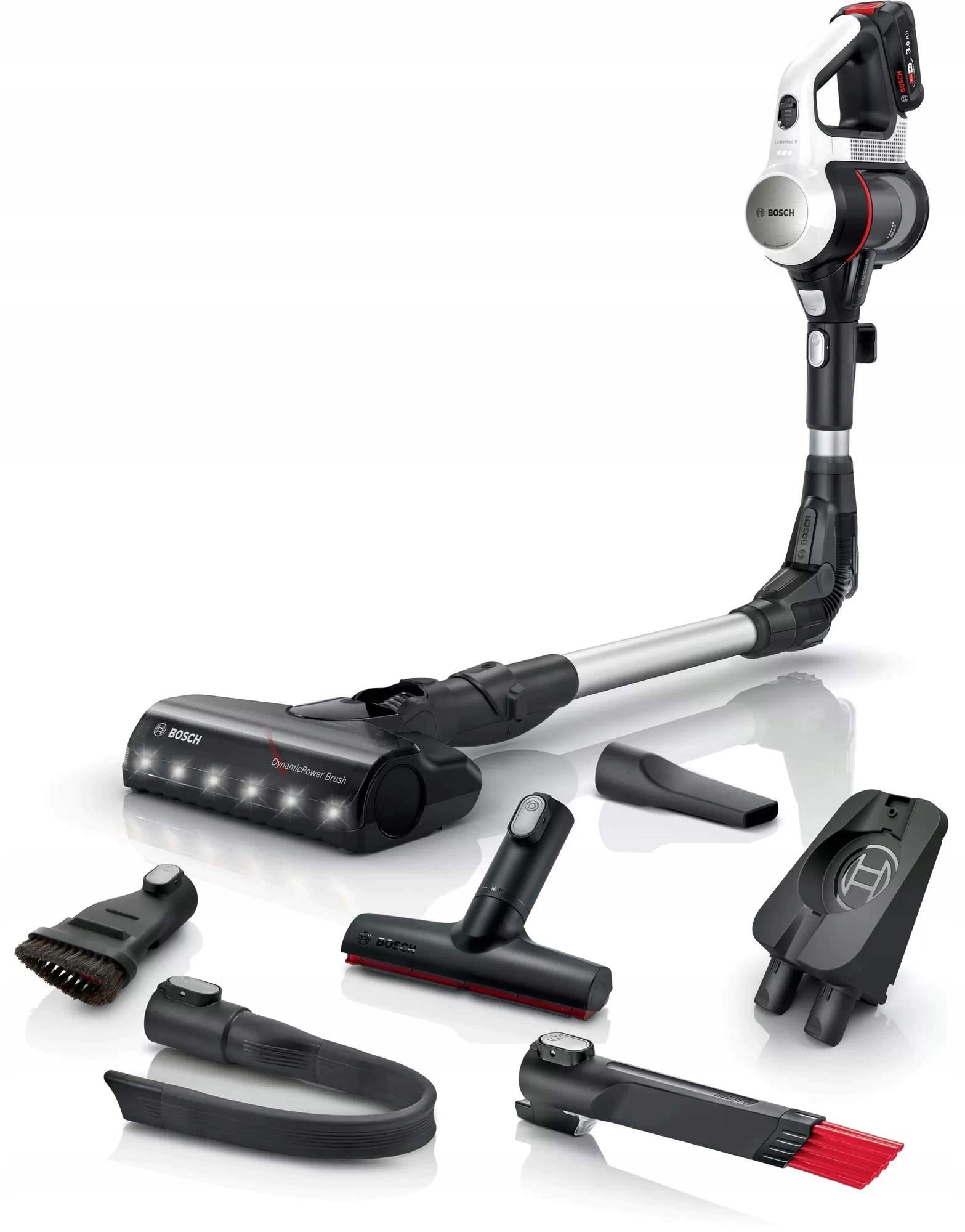 Bosch Unlimited 7 Akku-Staubsauger Led 2W1, 100M2, 40 min, Motor 10 Jahre
