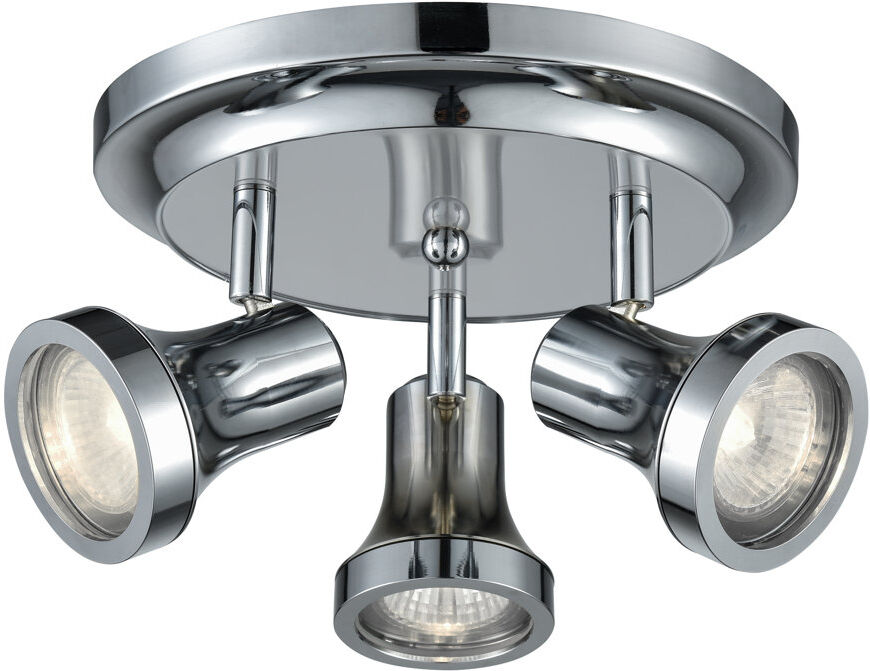 Brayden Studio Poythress Spotlight Chrome 13cm H X 22cm W X 22cm D