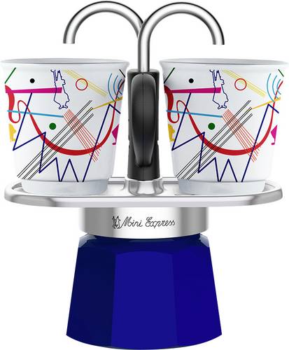 Bialetti MINI EXPRESS Set Kandinsky Espressokocher